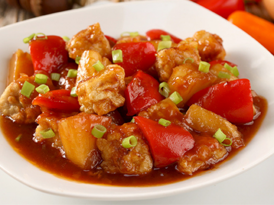 receita de porco agridoce chinês