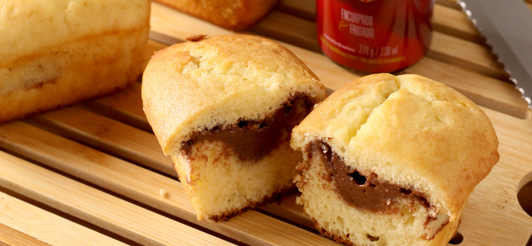 receita de mini bolinhos de chocolate com balsâmico