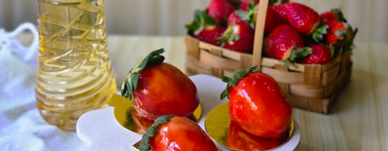 receita de morango do amor