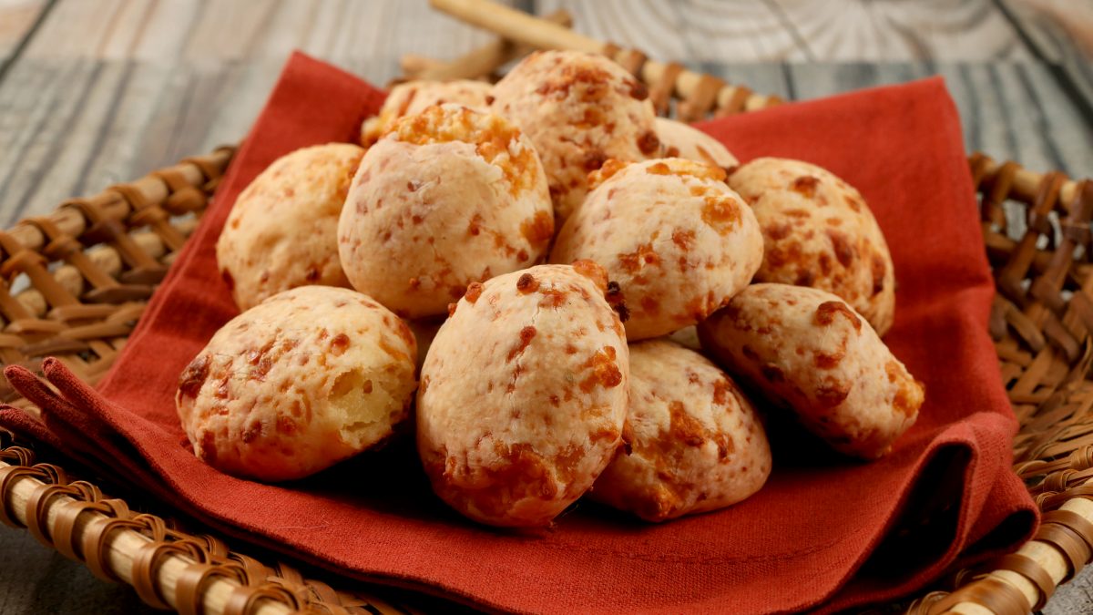 receita de pão de queijo deiferente