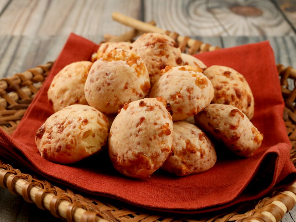 receita de pão de queijo deiferente