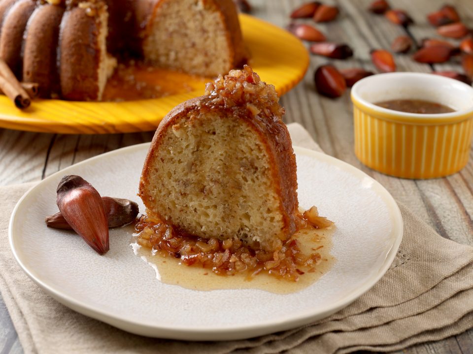 receita de bolo de pinhão
