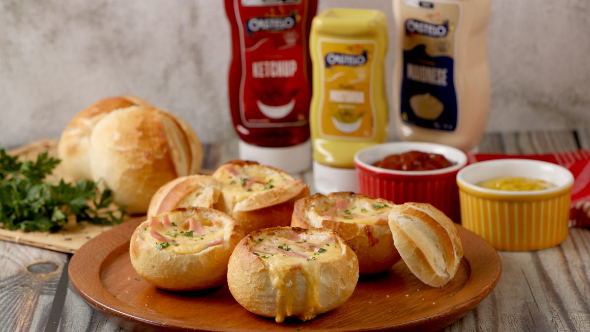 receita de pão recheado caseiro