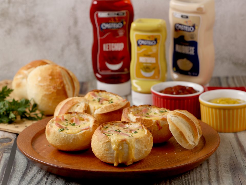 receita de pão recheado caseiro