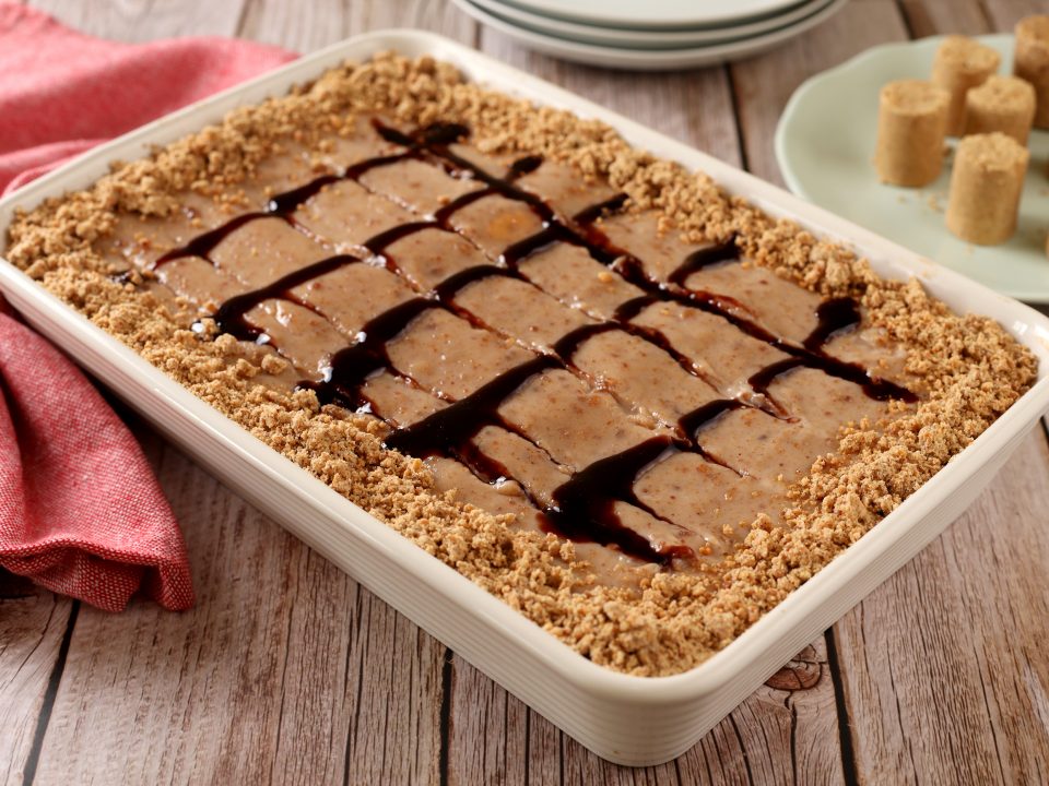 receita de pavê de paçoca
