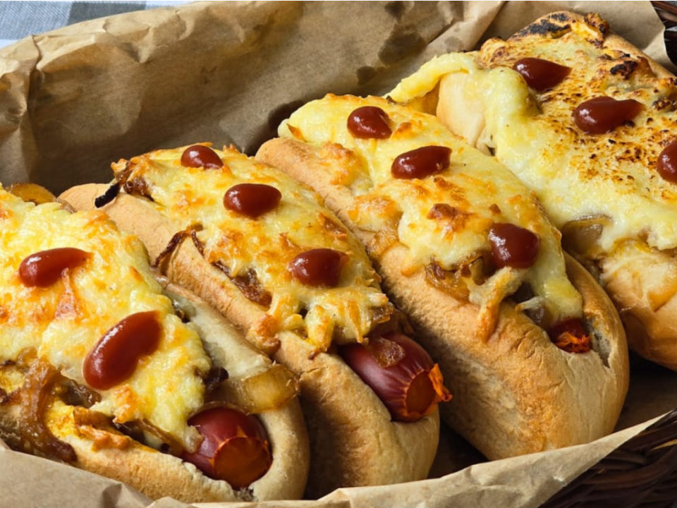 receita de cachorro quente gratinado