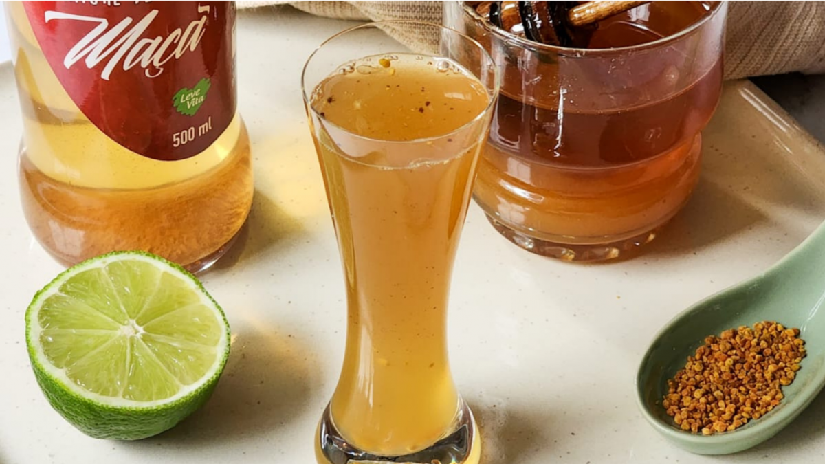 receita de shot para imunidade