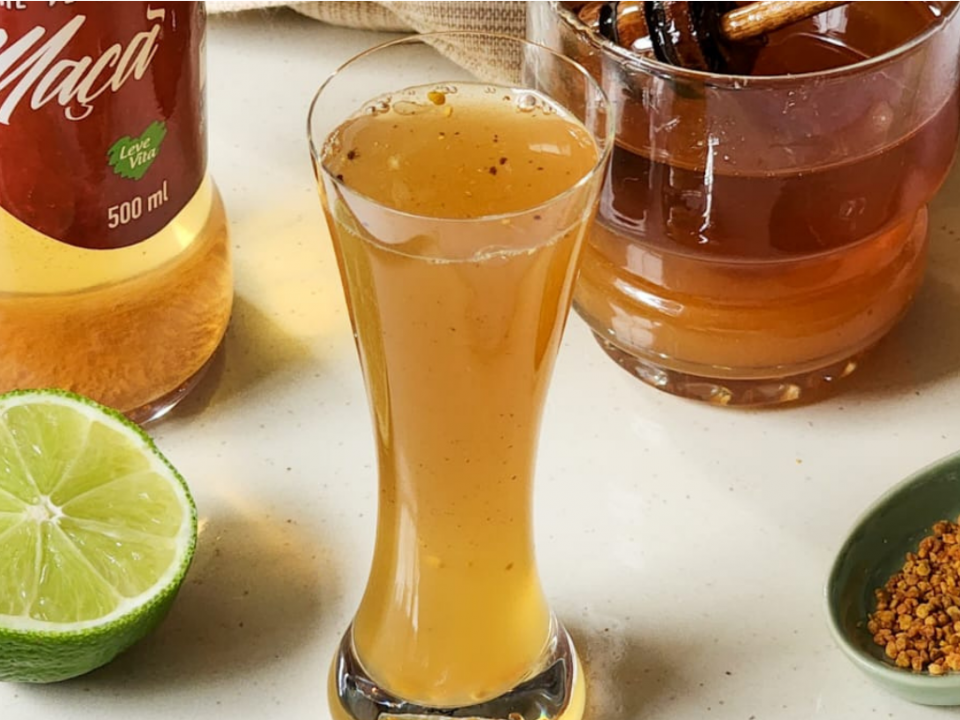 receita de shot para imunidade