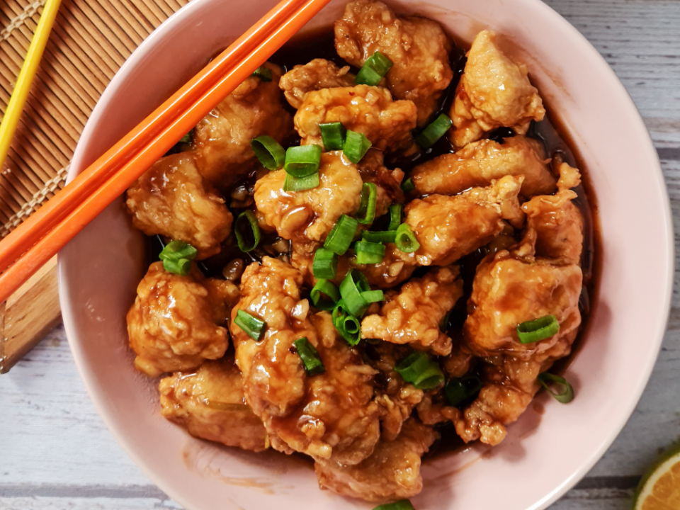 receita de frango com laranja a moda oriental