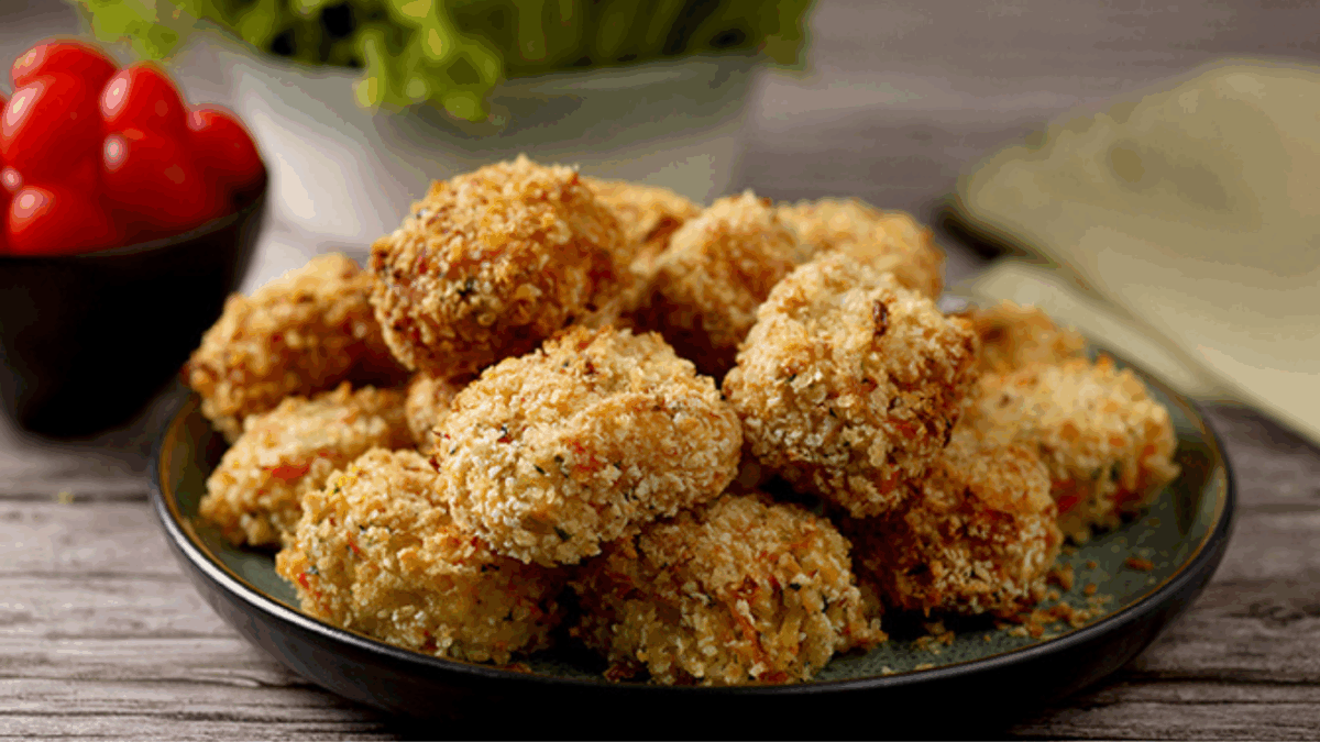 receita de nuggets vegetariano