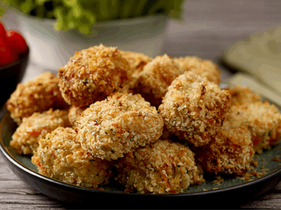 receita de nuggets vegetariano