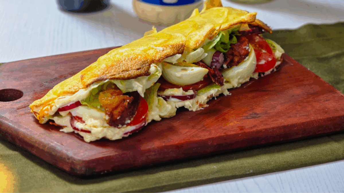 receita de wrap de batata viral