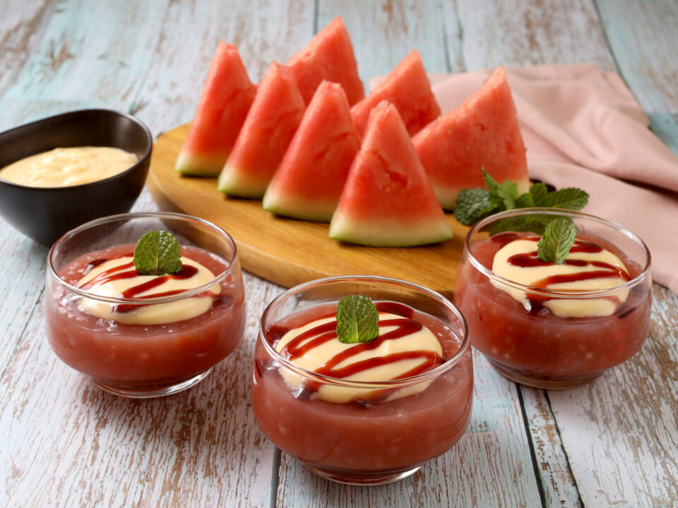 receita de sagu de melancia