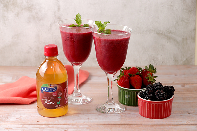 RECEITA DE SPRITZ DE FRUTAS VERMELHAS E GENGIBRE