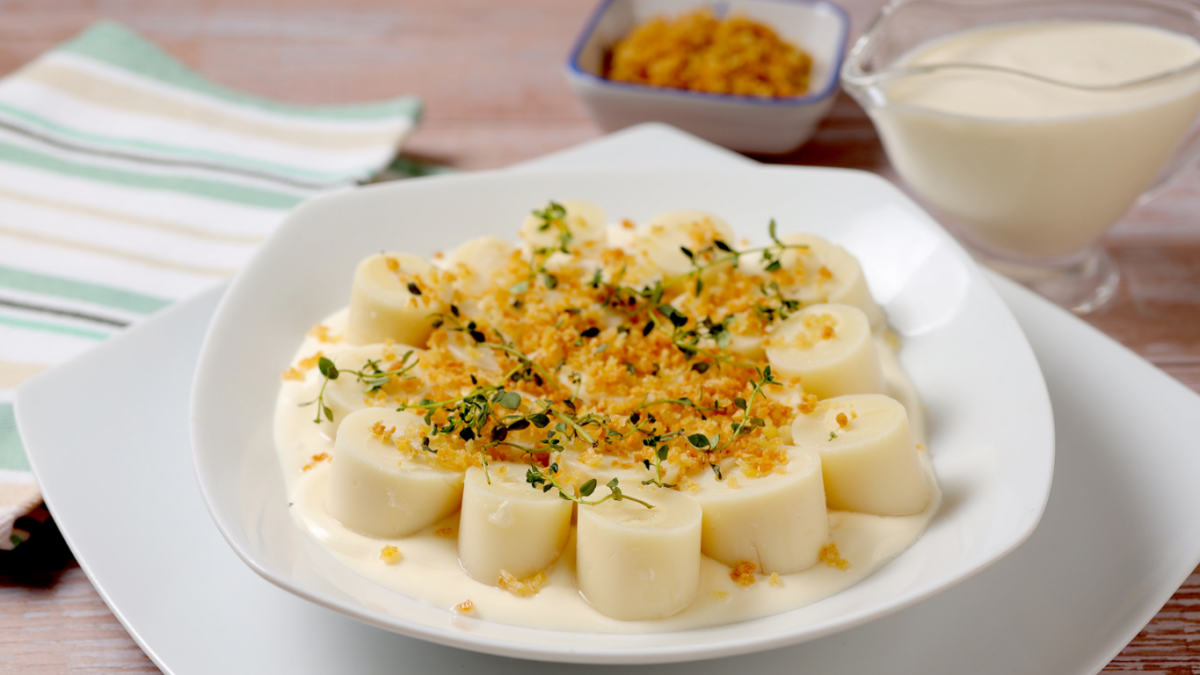 receita de entrada delicada de palmito