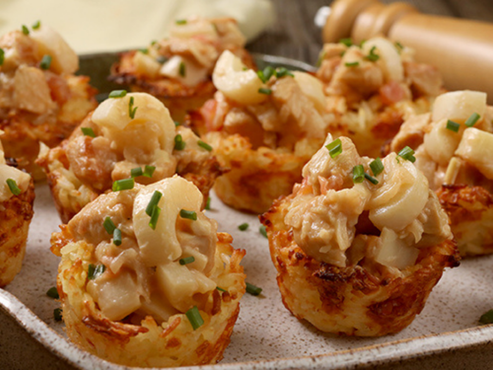 RECEITA DE TORTINHA DE ARROZ COM FRANGO E PALMITO