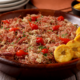 receita de paçoca de carne seca e banana da terra