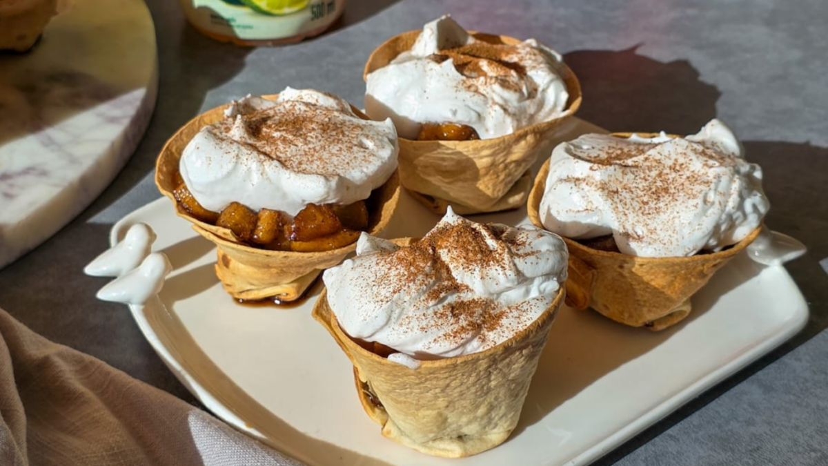 receita de tortinha de maçã