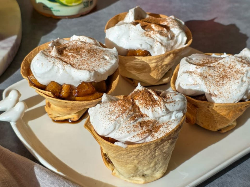 receita de tortinha de maçã