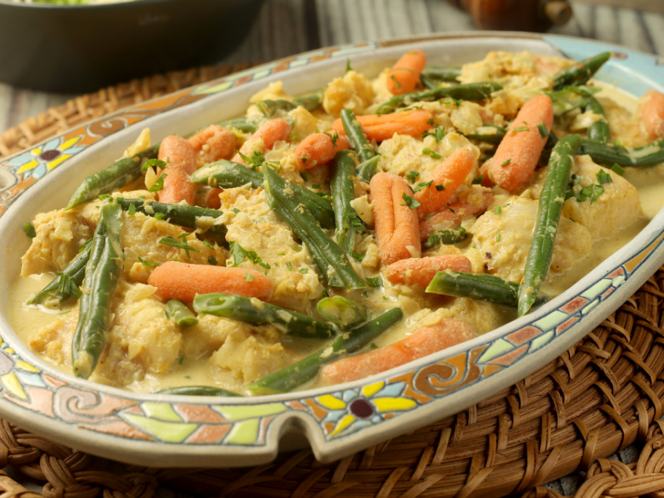 receita de bacalhau indiano