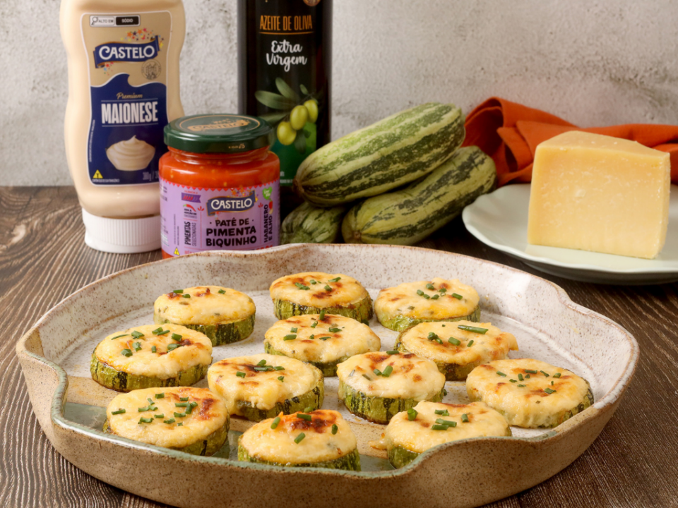 receita de abobrinha gratinada