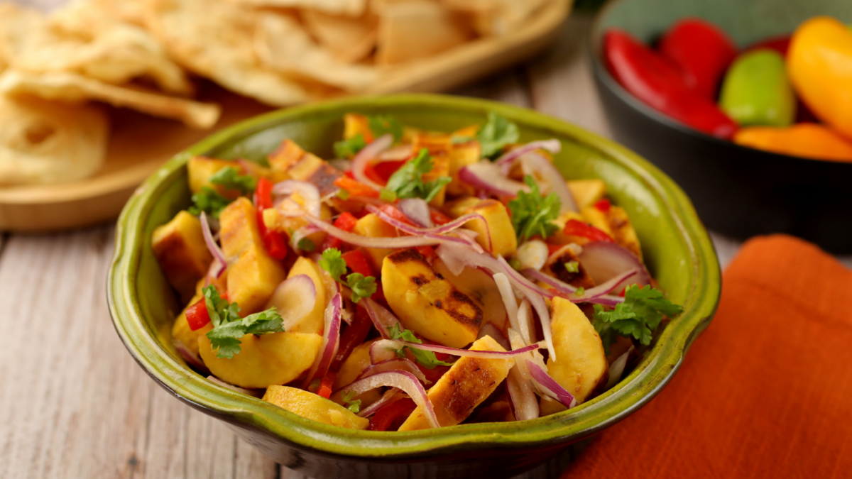 receita de ceviche de banana da terra