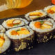 receita de kimpap (enroladinho coreano)