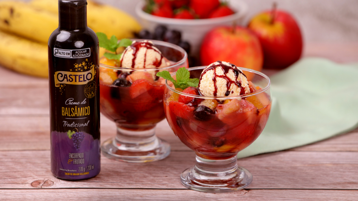 receita de salada de frutas no forno