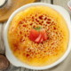 receita de creme brulee com morango