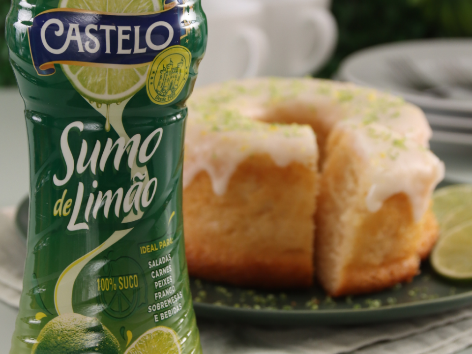 Receita utilizando o Sumo de Limão Castelo mostrando por que vale a pena ter em casa