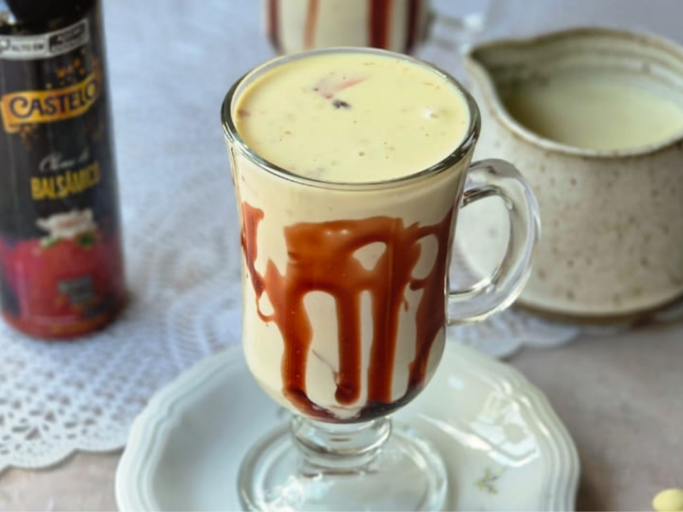 receita de chocolate quente branco