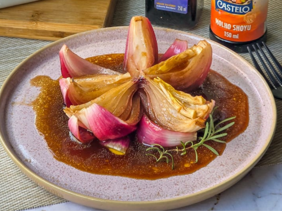 receita de flor de cebola roxa