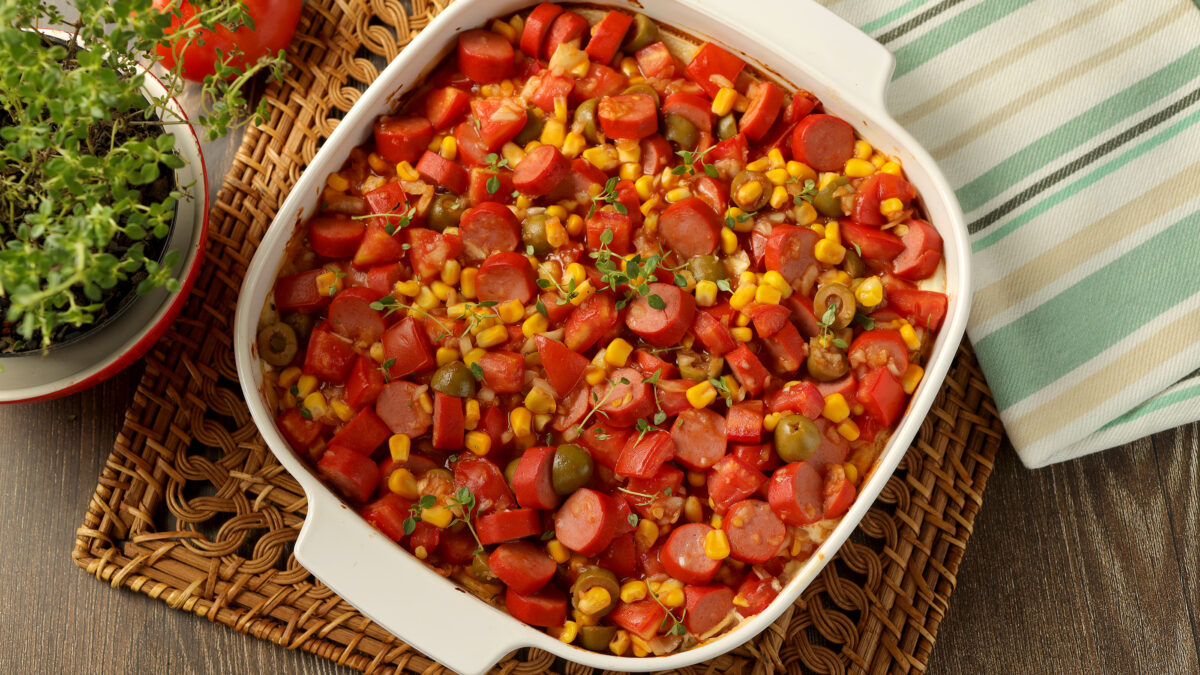 receita de torta hot dog
