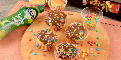receita de cupcake de limão e chocolate