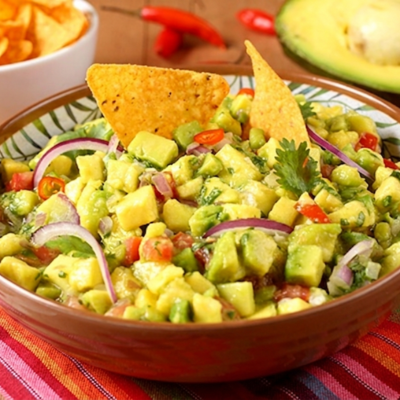 receita de guacamole