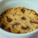 receita de cookie saudável de micro-ondas