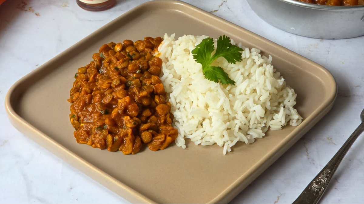 receita de curry de lentilha