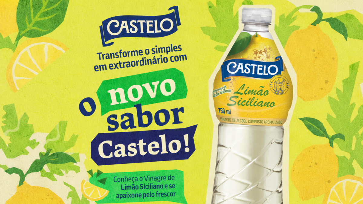 lançamento vinagre de limão siciliano castelo