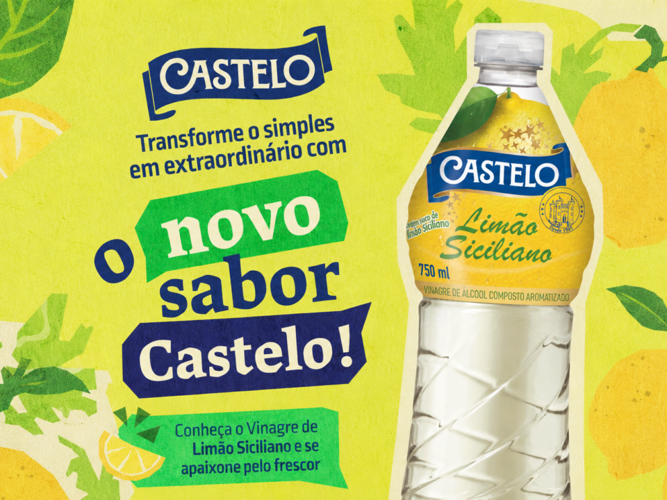 lançamento vinagre de limão siciliano castelo