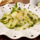 receita de carpaccio de abobrinha com pesto de manjericão