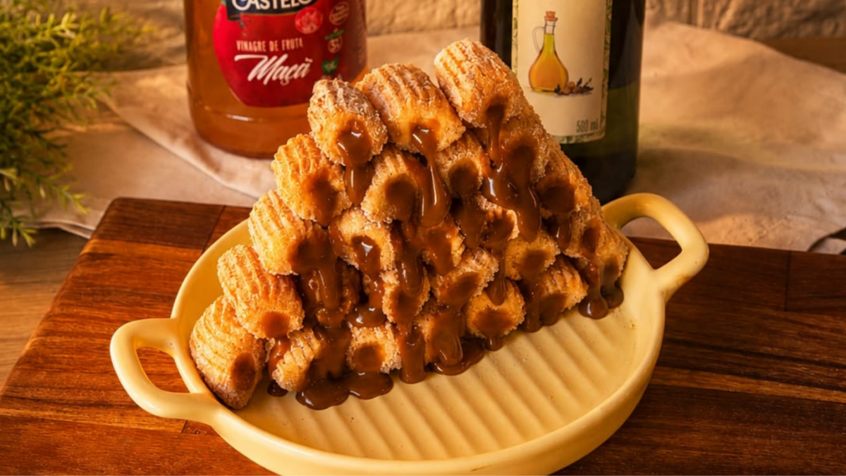 receita de mini churros caseiro