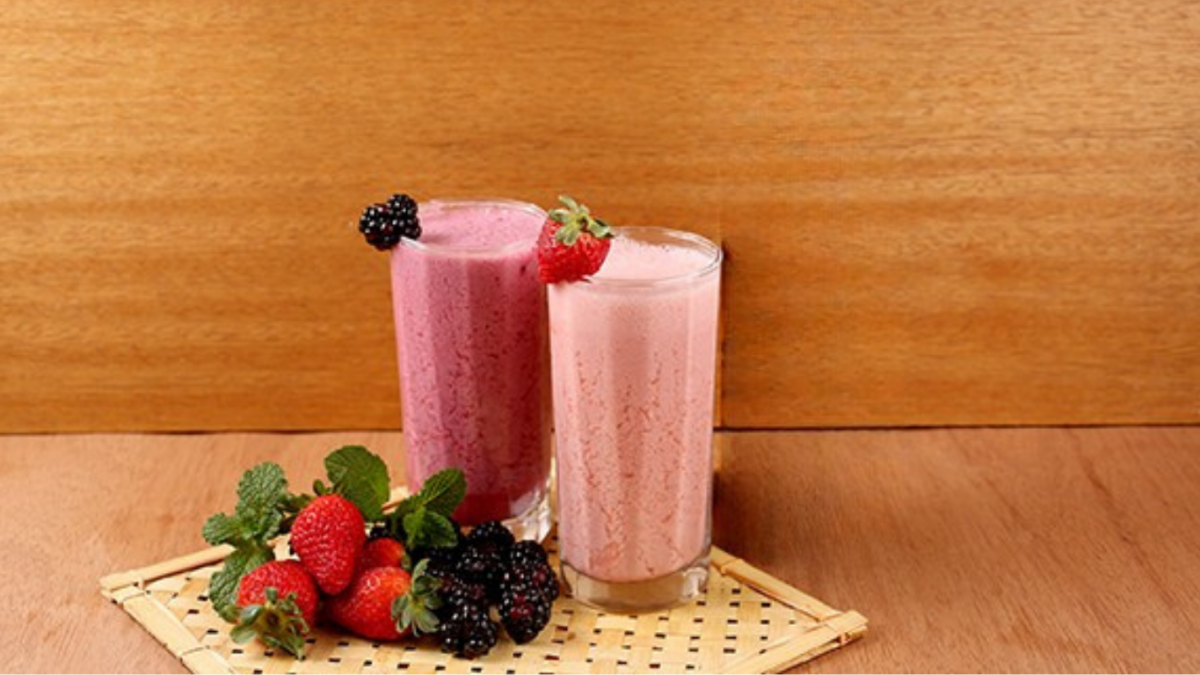 receita de smoothie de amora