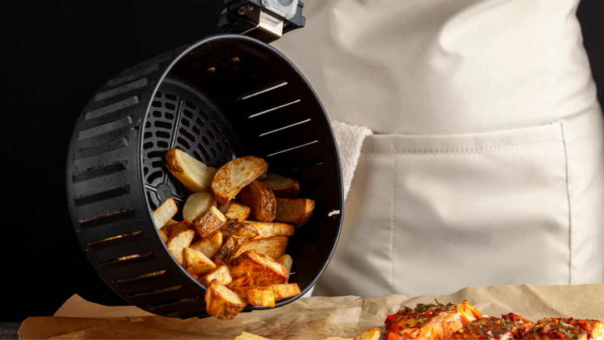 Seleção de receitas fáceis preparadas na airfryer