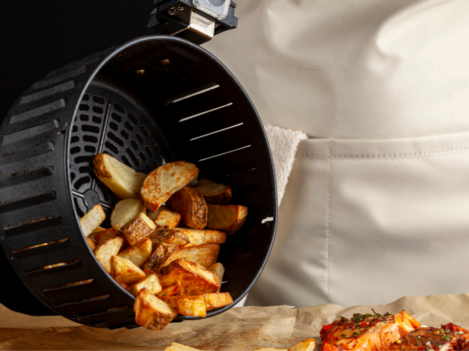 Seleção de receitas fáceis preparadas na airfryer