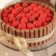 bolo de aniversario com chocolate e brigadeiro de balsamico