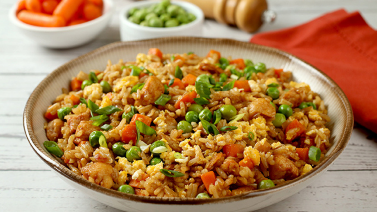 receita de fried rice com frango