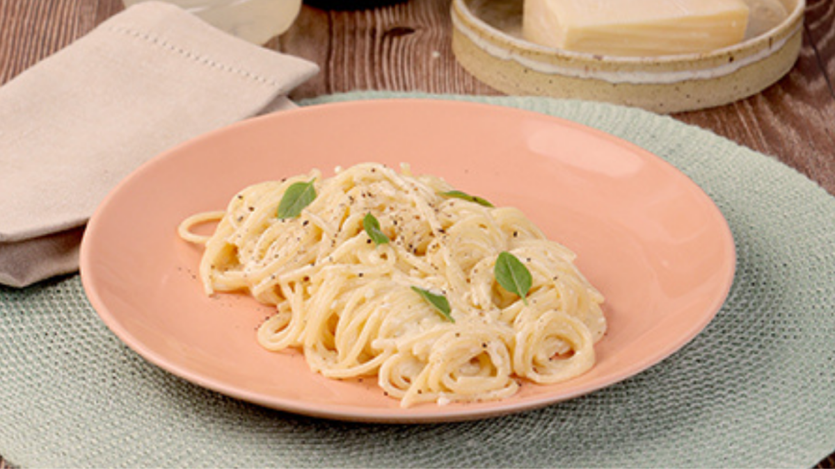 receita de macarrão cremoso de parmesão e limão siciliano