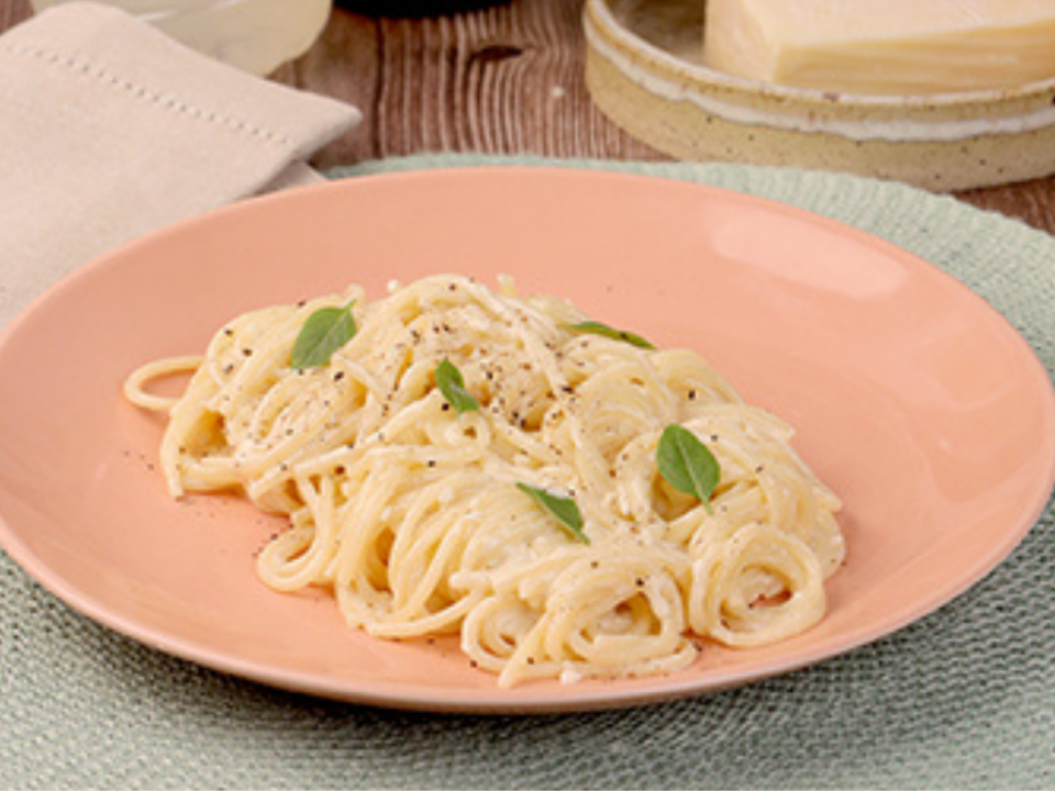 receita de macarrão cremoso de parmesão e limão siciliano