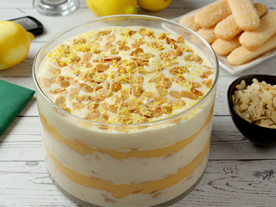 receita de pavê de limão siciliano