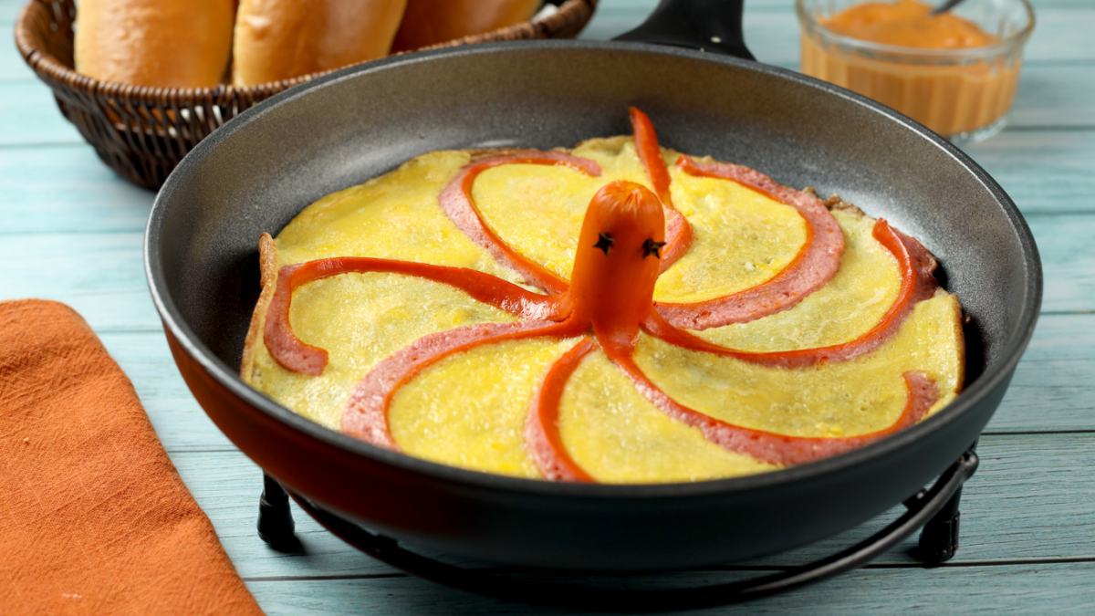 receita de omelete do polvo